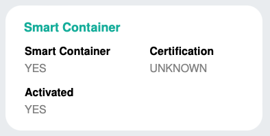 Example of Smart Container Attributes in BoxTech